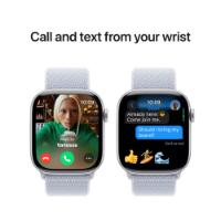 Pametna ura APPLE Watch S10 GPS, 46mm Silver Alu Case with Blue Cloud Sport Loop