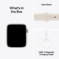 Pametna ura APPLE Watch SE2 V3 GPS, 44mm Starlight Alu Case with Starlight Sport Band - M/L