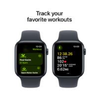 Pametna ura APPLE Watch SE2 V3 GPS, 44mm Midnight Alu Case with Midnight Sport Band - M/L