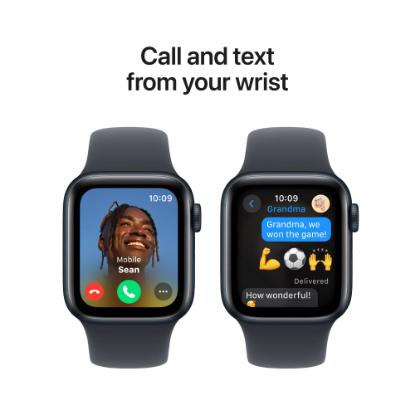 Pametna ura APPLE Watch SE2 V3 GPS, 40mm Midnight Alu Case w Midnight Sport Band - M/L
