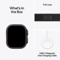Pametna ura APPLE Watch Ultra2 v2 Cellular, 49mm Black Titanium Case with Black Trail Loop - M/L