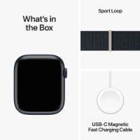 Pametna ura APPLE Watch S9 GPS, 45mm Midnight Alu Case w Midnight Sport Loop