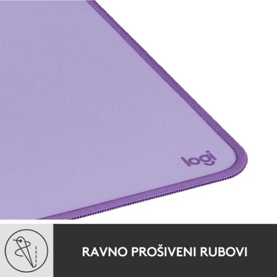 Podloga za miško, LOGITECH Desk Mat Studio, soft, vijolična