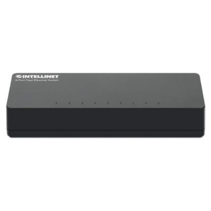 Switch INTELLINET 561730, 10/100 Mbps, 8-port, plastično kućište, kabel Cat5e 1m