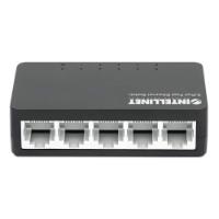 Switch INTELLINET 561723, 10/100 Mbps, 5-port, plastično kućište, kabel Cat5e 0,5m