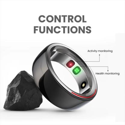 Pametni prsten HIFUTURE FutureRing S 57mm, praćenje aktivnosti, srebrno-crni
