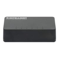 Switch INTELLINET 561723, 10/100 Mbps, 5-port, plastično kućište, kabel Cat5e 0,5m