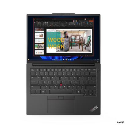 Prenosnik LENOVO ThinkPad E14 Gen 6 21M3002GSC / Ryzen 7 7735HS, 16GB, 512GB SSD, AMD Radeon Graphics, 14" WUXGA IPS, Windows 11 Pro, črni