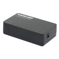 Switch INTELLINET 561723, 10/100 Mbps, 5-port, plastično kućište, kabel Cat5e 0,5m