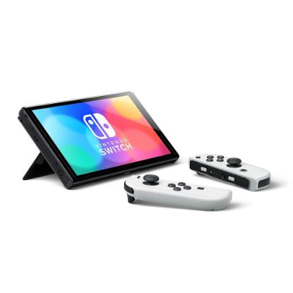 Igralna konzola NINTENDO Switch, OLED, White Joy-Con