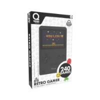 Igralna konzola QWARE Retro Gamer, 2,8" ekran, 240 igara, črna