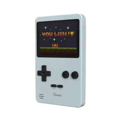Igralna konzola QWARE Retro Gamer, 2,8" ekran, 240 igara, siva