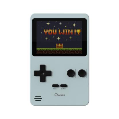 Igralna konzola QWARE Retro Gamer, 2,8" ekran, 240 igara, siva