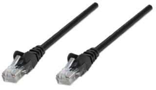 Kabel INTELLINET, patch CAT6, U/UTP, crni, 7.5m