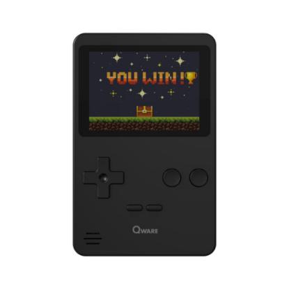 Igralna konzola QWARE Retro Gamer, 2,8" ekran, 240 igara, črna