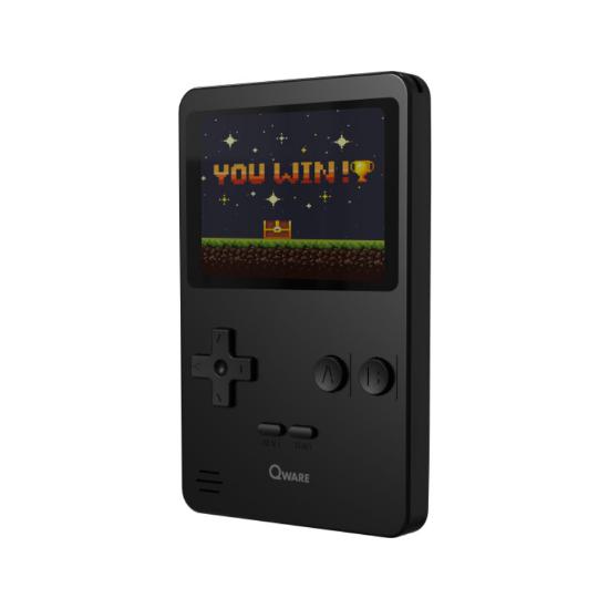Igralna konzola QWARE Retro Gamer, 2,8" ekran, 240 igara, črna