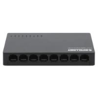 Switch INTELLINET 561754, 10/100/1000 Mbps, 8-port, plastično kućište, kabel Cat6 1m