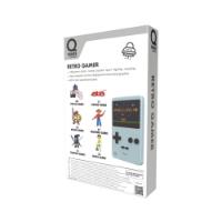 Igralna konzola QWARE Retro Gamer, 2,8" ekran, 240 igara, siva