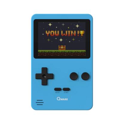 Igralna konzola QWARE Retro Gamer, 2,8" ekran, 240 igara, modra
