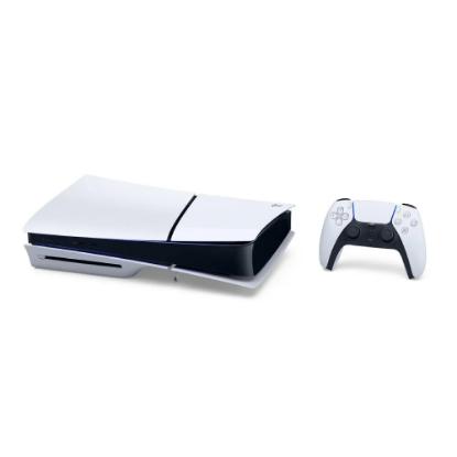 Igralna konzola SONY PlayStation 5 Slim D Chassis, 1TB SSD, Blu-ray, DualSense kontroler, bela