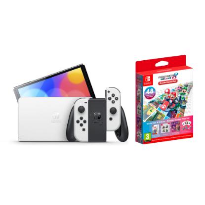 Igralna konzola NINTENDO Switch OLED Mario Kart 8 Deluxe, Booster Course Pass DLC, 12 mjeseci NSO