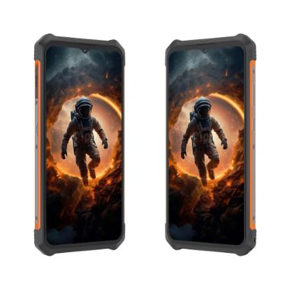 Pametni telefon CUBOT King Kong ES, 6,56", 6GB, 128GB, Android 14, crno-narančasti + Pametni sat CUBOT C28, črni