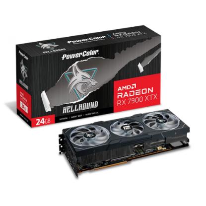 Grafična kartica POWERCOLOR Radeon RX 7900 XTX Hellhound, 24GB GDDR6