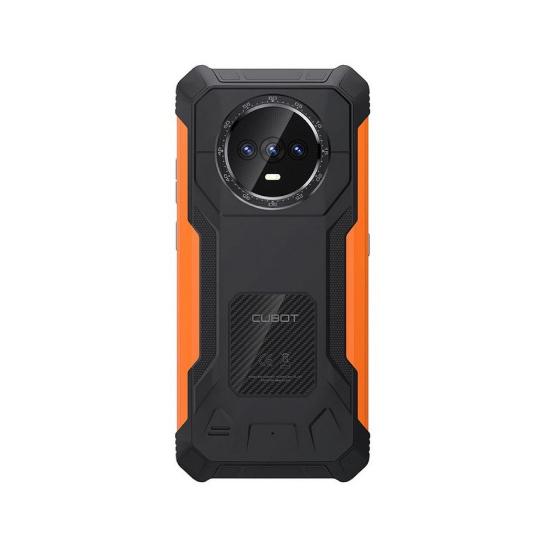 Pametni telefon CUBOT King Kong ES, 6,56", 6GB, 128GB, Android 14, crno-narančasti + Pametni sat CUBOT C28, črni