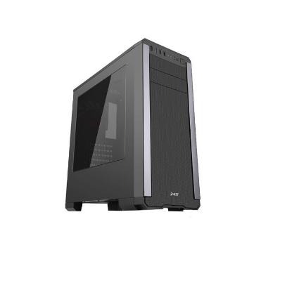 Ohišje MS Fighter V305, MIDI, ATX, window, črno, bez napajalnika