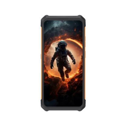 Pametni telefon CUBOT King Kong ES, 6,56", 6GB, 128GB, Android 14, crno-narančasti + Pametni sat CUBOT C28, črni