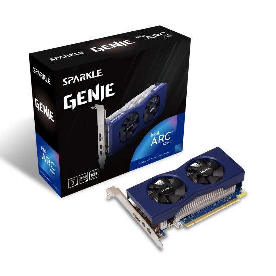 Grafična kartica SPARKLE Intel Arc A380 Genie, 6GB GDDR6