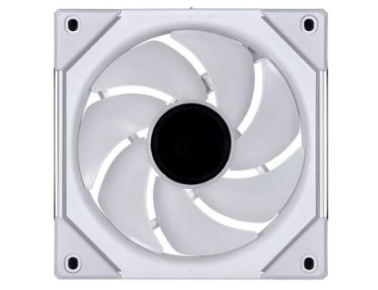 Ventilator LIAN LI Uni Fan SL-INFINITY 120 ARGB PWM, 120mm, beli, 3 ventilatora, krmilnik