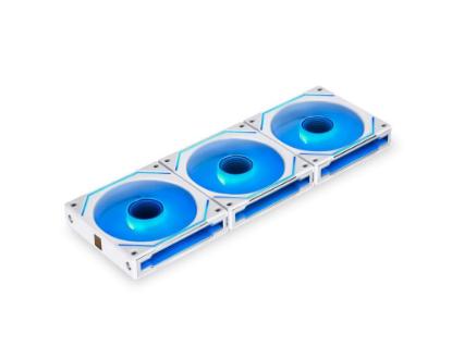 Ventilator LIAN LI Uni Fan SL-INFINITY 120 ARGB PWM, 120mm, beli, 3 ventilatora, krmilnik