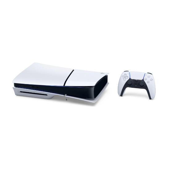 Igralna konzola SONY PlayStation 5 Slim D Chassis, 1TB SSD, Blu-ray, DualSense kontroler, bela, Fortnite Cobalt Star Voucher