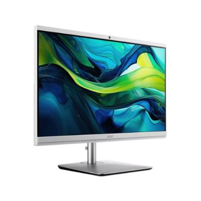 Računalnik AiO ACER Aspire C24 DQ.BM4EX.004 / 23,8" FHD IPS, Core Ultra 5 125U, 16GB, 1TB SSD, Intel HD Graphics, WiFi, tipkovnica, miš, Windows 11, belo