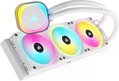 Vodno hlajenje CORSAIR iCUE Link H150i RGB White AIO, CW-9061006-WW, za Intel i AMD