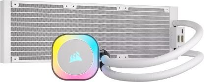 Vodno hlajenje CORSAIR iCUE Link H150i RGB White AIO, CW-9061006-WW, za Intel i AMD