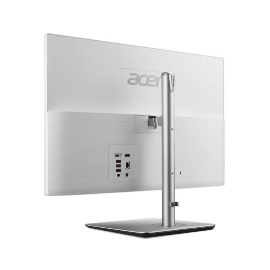 Računalnik AiO ACER Aspire C24 DQ.BM4EX.004 / 23,8" FHD IPS, Core Ultra 5 125U, 16GB, 1TB SSD, Intel HD Graphics, WiFi, tipkovnica, miš, Windows 11, belo