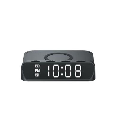 Bežični punjač HAVIT W3031, 3u1, sat, budilica, 15W, crni