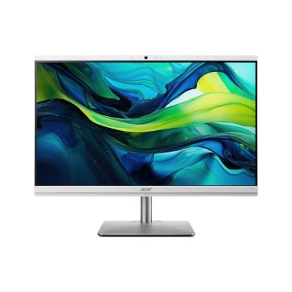 Računalnik AiO ACER Aspire C24 DQ.BM4EX.004 / 23,8" FHD IPS, Core Ultra 5 125U, 16GB, 1TB SSD, Intel HD Graphics, WiFi, tipkovnica, miš, Windows 11, belo
