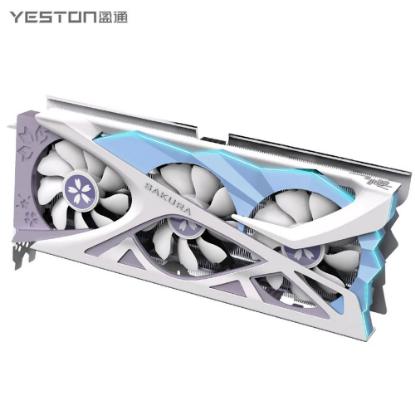 Grafična kartica YESTON GeForce RTX 4060 Ti Sakura, 16GB GDDR6
