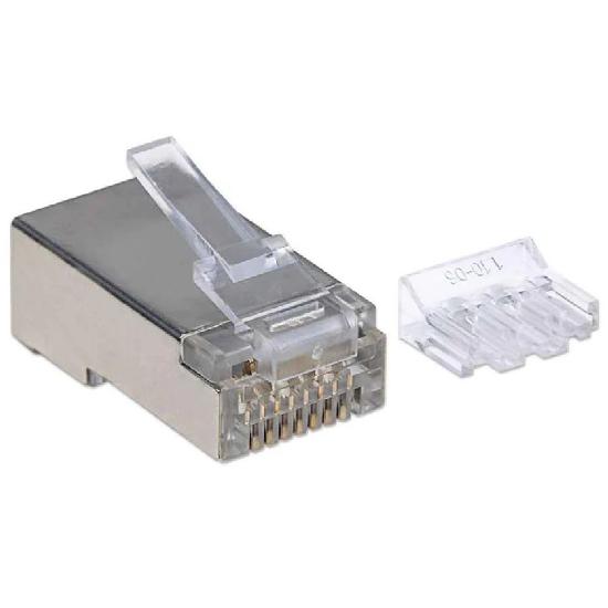 STP konektor INTELLINET CAT6A, RJ45, dvostruki zupčasti terminal - 90 komada