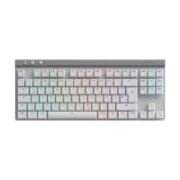 Tipkovnica LOGITECH Gaming G515 Lightspeed TKL, Tactile switch, RGB, mehanička, brezžična, US Layout, USB, bela