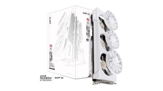 Grafična kartica XFX Radeon RX 7800 XT Quicksilver White Magnetic Air, 16GB GDDR6