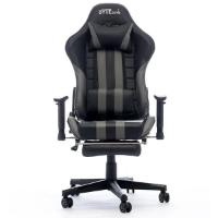 Gaming stolica BYTEZONE Python, crno-sivi