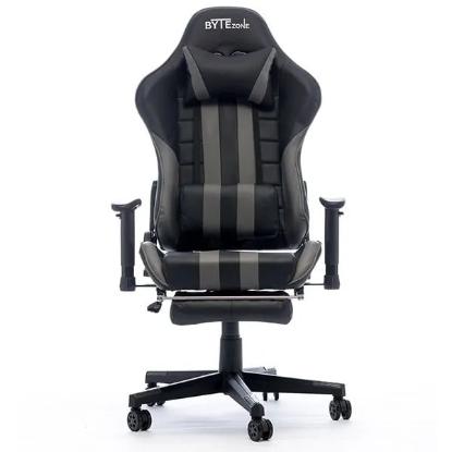 Gaming stolica BYTEZONE Python, crno-sivi