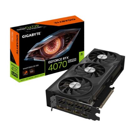 Grafična kartica GIGABYTE GeForce RTX 4070 Super Windforce OC, 12GB GDDR6X