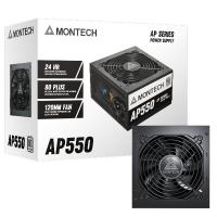 Napajlnik 550W, MONTECH APX550, ATX, 120mm vent. 80+ White