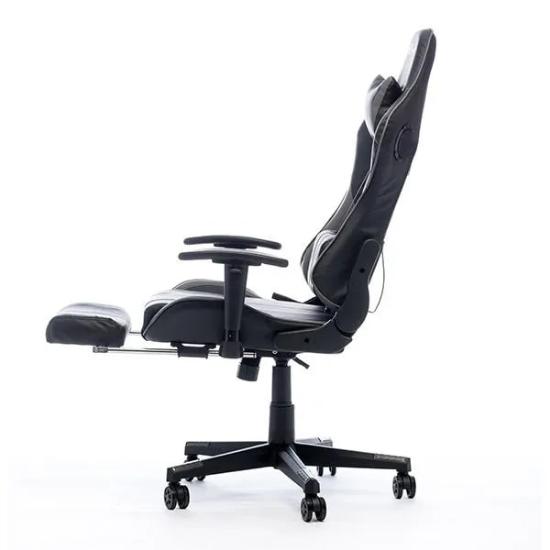 Gaming stolica BYTEZONE Python, crno-sivi