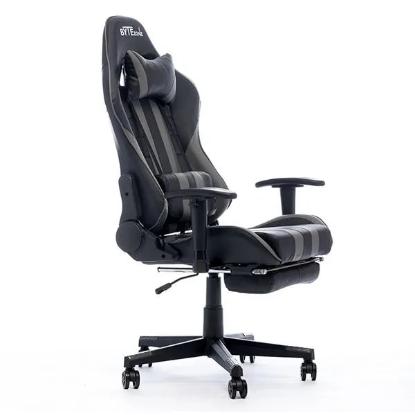 Gaming stolica BYTEZONE Python, crno-sivi